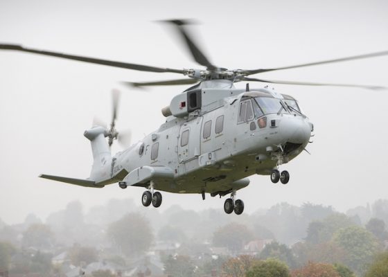 First Royal Navy AW101 Merlin makes maiden flight - Helicopters Magazine