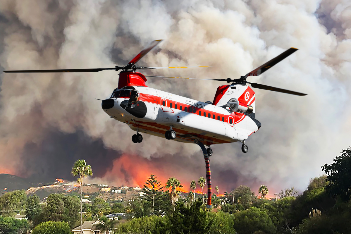 Columbia Aurora Flight Sciences Developing Aerial Firefighting Technology Helicopters Magazine