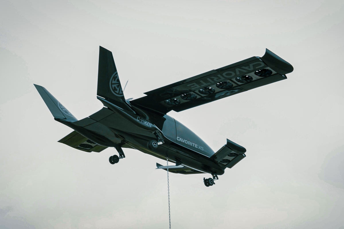 Horizon completes hover test of Cavorite X5 prototype